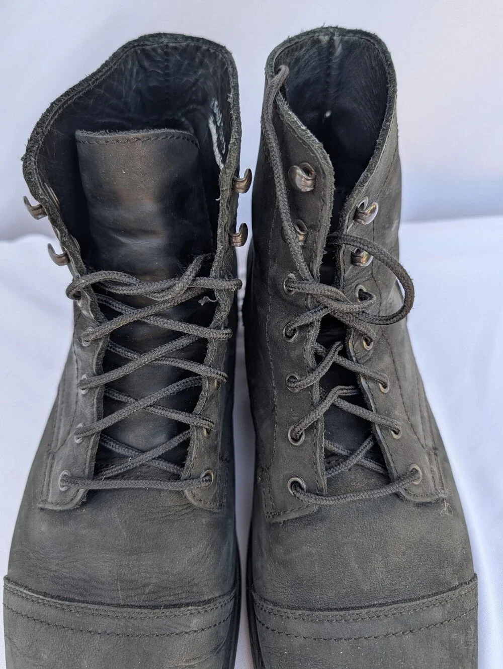 Thursday Boot Co. Men's Captain Matte Black Leather Boots